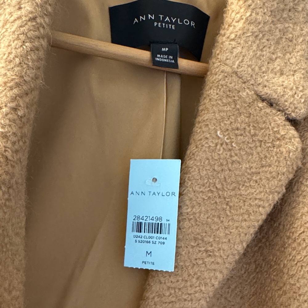 Ann Taylor Chesterfield Coat NWT - Picture 2 of 9